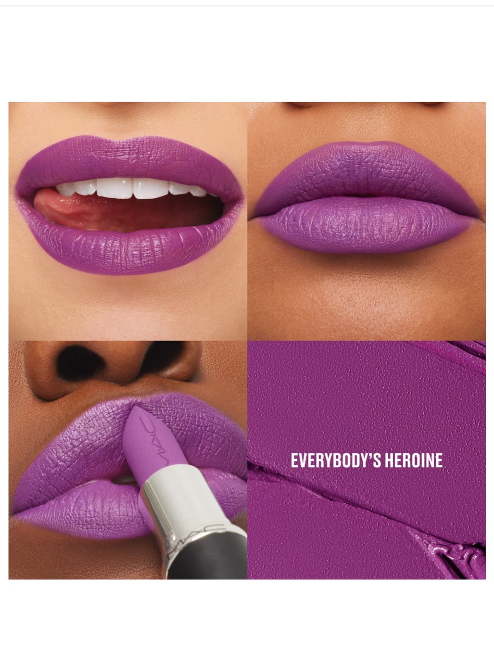 MAC Cosmetics Macximal Silky Matte Lipstick- Everybody's Heroin - Picture 2 of 5